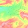 Astrakhan District topographic map, elevation, terrain