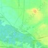 Saint-Oulph topographic map, elevation, terrain