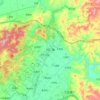 刘厂镇 topographic map, elevation, terrain