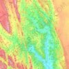 Abaíra topographic map, elevation, terrain