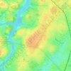 Plessis Tison topographic map, elevation, terrain