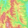 Mossautal topographic map, elevation, terrain