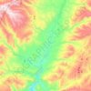 M'Semrir امسمرير topographic map, elevation, terrain