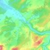 Gerbéviller topographic map, elevation, terrain