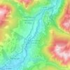 Saint-André-d'Embrun topographic map, elevation, terrain
