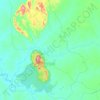 Geshere topographic map, elevation, terrain