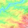 Tábua topographic map, elevation, terrain