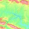 Hinojosas de Calatrava topographic map, elevation, terrain