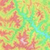 Brosteni topographic map, elevation, terrain