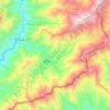 دانگام ولسوالۍ topographic map, elevation, terrain