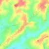 Sequehart topographic map, elevation, terrain