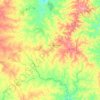 Gracho Cardoso topographic map, elevation, terrain