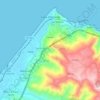 Capo d'Orlando topographic map, elevation, terrain