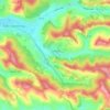 Corunca topographic map, elevation, terrain