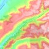 Renera topographic map, elevation, terrain