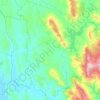 Bni Garfett topographic map, elevation, terrain