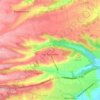 Les Tourreilles topographic map, elevation, terrain