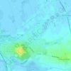 Hooimille topographic map, elevation, terrain