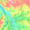 坚木克尔街道 topographic map, elevation, terrain