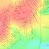 Jardim Holanda topographic map, elevation, terrain