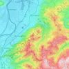 Stadt Dornbirn topographic map, elevation, terrain