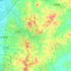 玉潭镇 topographic map, elevation, terrain