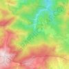 Montfort-sur-Boulzane topographic map, elevation, terrain