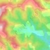 Lipica topographic map, elevation, terrain