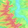 Chatel-Chéhéry topographic map, elevation, terrain