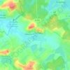 Gelucourt topographic map, elevation, terrain