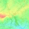 Bersée topographic map, elevation, terrain