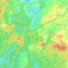 Carpin topographic map, elevation, terrain