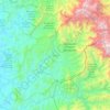 Bagadó topographic map, elevation, terrain