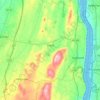 Town of Lloyd topographic map, elevation, terrain