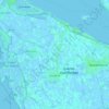 Dirksland topographic map, elevation, terrain