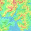 Upper Harbour topographic map, elevation, terrain