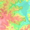 Kosgaon topographic map, elevation, terrain