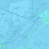 Zuidplas topographic map, elevation, terrain