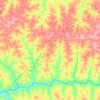 Alto Alegre topographic map, elevation, terrain