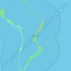 Diego Garcia topographic map, elevation, terrain