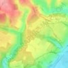 Davenport Wood topographic map, elevation, terrain