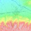 Аламудунский район topographic map, elevation, terrain