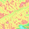 São Domingos topographic map, elevation, terrain