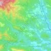 Darnius topographic map, elevation, terrain