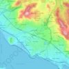 Kartal topographic map, elevation, terrain