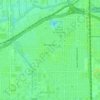 Bridgeport topographic map, elevation, terrain