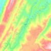 王家乡 topographic map, elevation, terrain