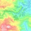 Passagem de Mariana topographic map, elevation, terrain