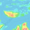 Møre og Romsdal topographic map, elevation, terrain
