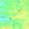 Chartronges topographic map, elevation, terrain